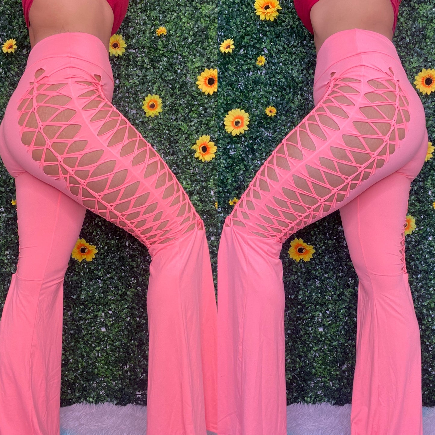 Coral Weaved Flares