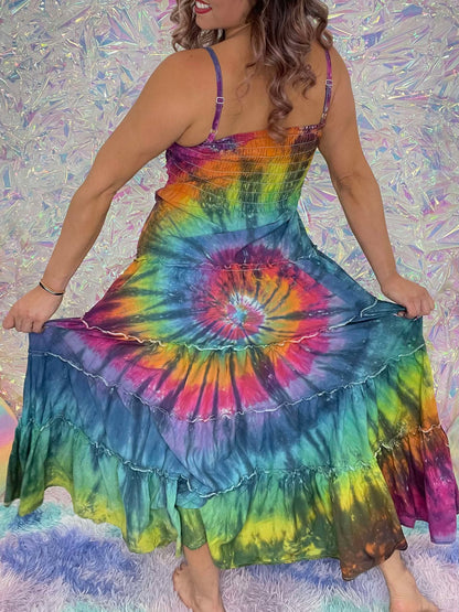 Rainbow Maxi Dress