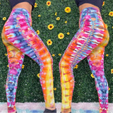 Sunset weaved leggings