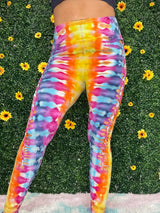 Sunset weaved leggings