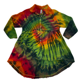 Rasta Tiedye Cardigan