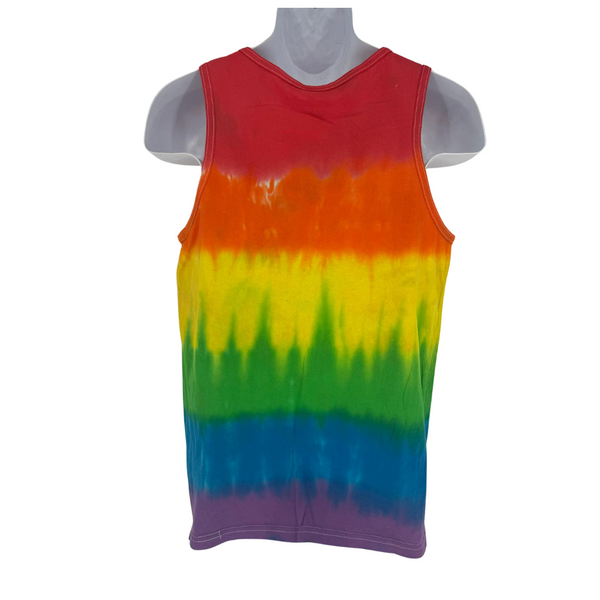 Rainbow Stripe Tiedye Tank