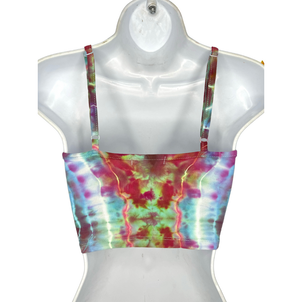 Mandala Tiedye Crop Top